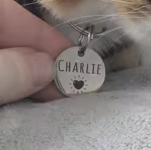 Chapa grabada personalizada