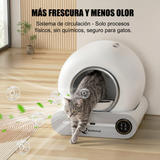 Arenero Automático para Gatos Autolimpiable | Kerabox Original