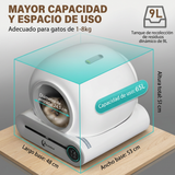 Arenero Automático para Gatos Autolimpiable | Kerabox Original