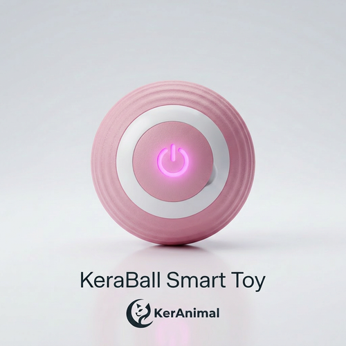KeraBall en color rosa claro